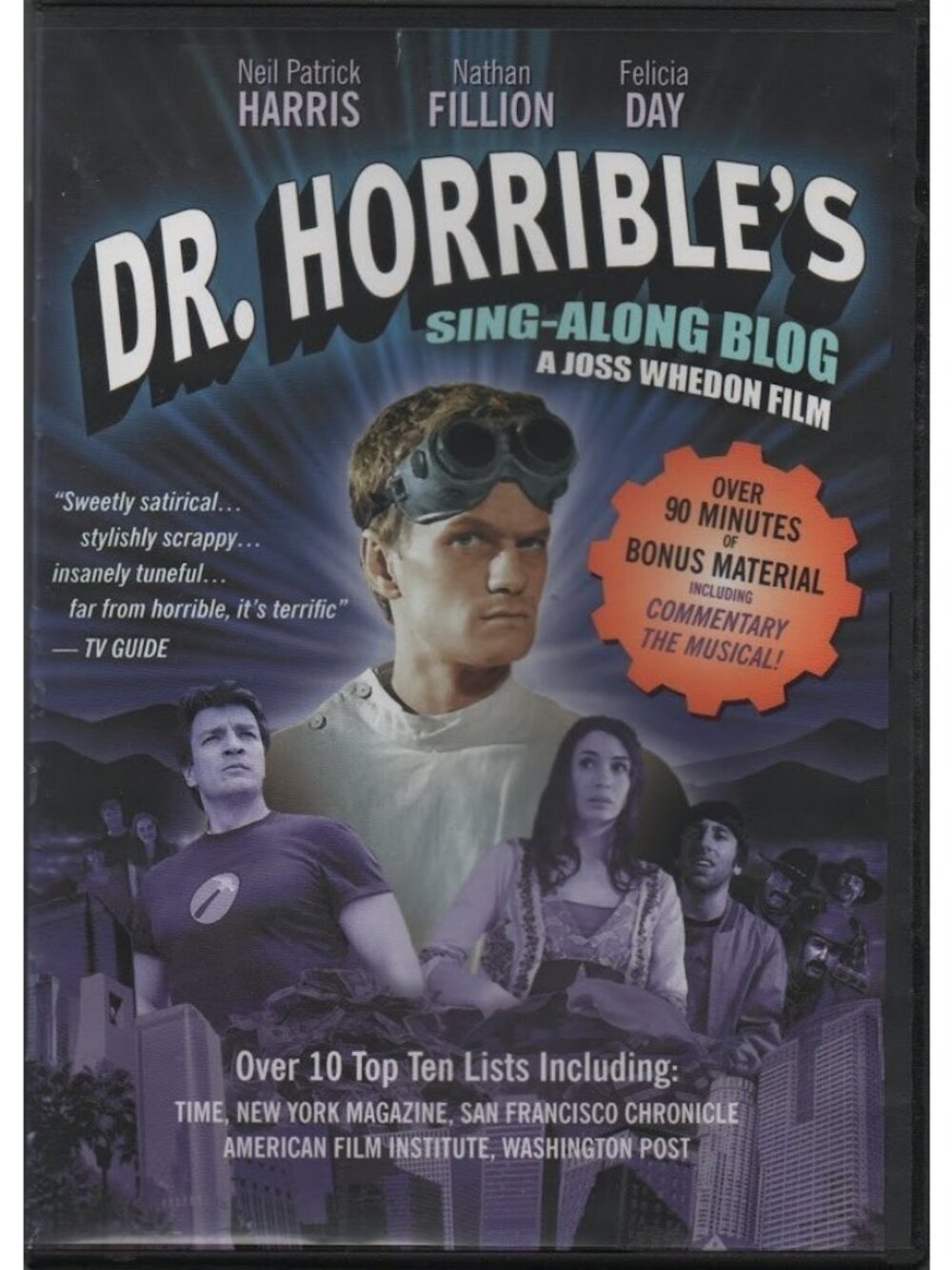 Dr. Horribles Sing-Along Blog 2008 DVD 2009 Joss Whedon Neil Patrick Harris